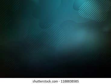 Dark BLUE vector template with repeated sticks. Blurred decorative design in simple style with lines. The pattern can be used as ads, poster, banner for commercial.