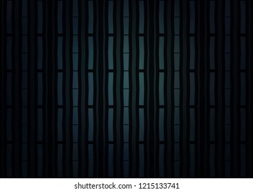 Dark BLUE vector template with repeated sticks. Blurred decorative design in simple style with lines. The pattern can be used as ads, poster, banner for commercial.
