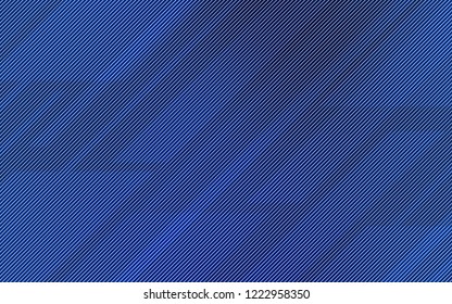 Dark BLUE vector template with repeated sticks. Modern geometrical abstract illustration with Lines. Pattern for your busines websites.