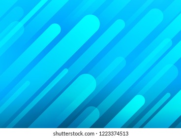 Dark BLUE vector template with repeated sticks. Shining colored illustration with narrow lines. Best design for your ad, poster, banner.