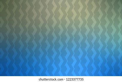 Dark BLUE vector template with repeated sticks. Colorful shining illustration with lines on abstract template. Pattern for your busines websites.