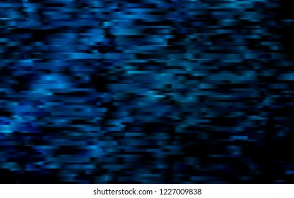 Dark BLUE vector template with repeated sticks. Decorative shining illustration with lines on abstract template. The pattern can be used for websites.