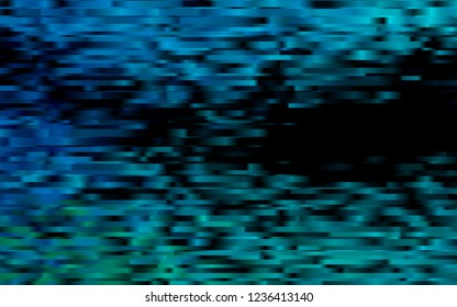 Dark BLUE vector template with repeated sticks. Decorative shining illustration with lines on abstract template. The pattern can be used for websites.