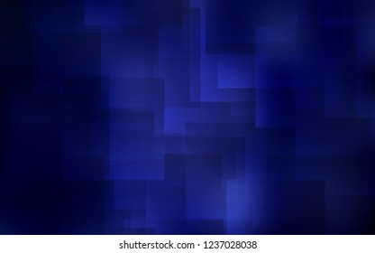 Dark BLUE vector template with repeated sticks. Modern geometrical abstract illustration with Lines. Template for your beautiful backgrounds.