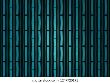 Dark BLUE vector template with repeated sticks. Blurred decorative design in simple style with lines. Best design for your ad, poster, banner.
