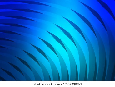 Dark BLUE vector template with repeated sticks. Modern geometrical abstract illustration with staves. The pattern can be used for websites.