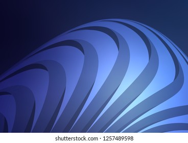 Dark BLUE vector template with repeated sticks. Shining colored illustration with narrow lines. The pattern can be used as ads, poster, banner for commercial.