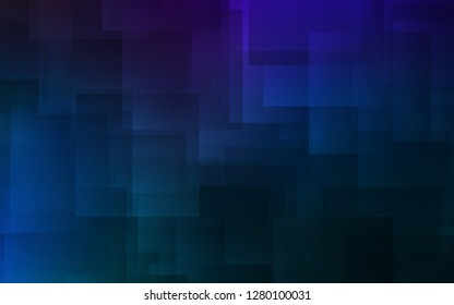 Dark BLUE vector template with repeated sticks. Blurred decorative design in simple style with lines. Pattern for ads, posters, banners.