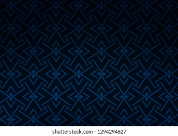 Dark BLUE vector template with repeated sticks. Shining colored illustration with narrow lines. Backdrop for TV commercials.