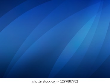Dark BLUE vector template with repeated sticks. Glitter abstract illustration with colored sticks. The pattern can be used for busines ad, booklets, leaflets