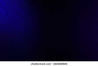 Dark BLUE vector template with repeated sticks. Modern geometrical abstract illustration with Lines. Best design for your ad, poster, banner.