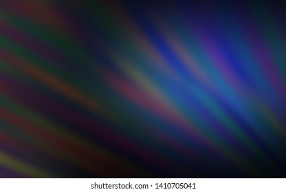 Dark BLUE vector template with repeated sticks. Blurred decorative design in simple style with lines. Best design for your ad, poster, banner.