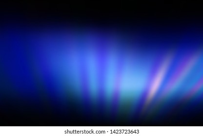 Dark BLUE vector template with repeated sticks. Glitter abstract illustration with colorful sticks. Smart design for your business advert.