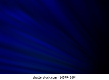 Dark BLUE vector template with repeated sticks. Decorative shining illustration with lines on abstract template. Backdrop for TV commercials.