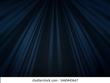Dark BLUE vector template with repeated sticks. Shining colored illustration with narrow lines. Best design for your ad, poster, banner.