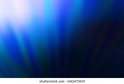 Dark BLUE vector template with repeated sticks. Lines on blurred abstract background with gradient. Pattern for ads, posters, banners.