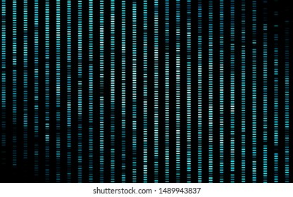 Dark BLUE vector template with repeated sticks. Glitter abstract illustration with colored sticks. Smart design for your business advert.