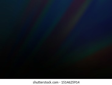 Dark BLUE vector template with repeated sticks. Lines on blurred abstract background with gradient. Pattern for websites, landing pages.