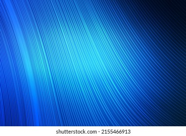Dunkle BLAU-Vektorvorlage mit wiederholten Stöcken. Moderne geometrische abstrakte Illustration mit Linien. Muster für Anzeigen, Poster, Banner.