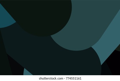 Dark BLUE vector template with repeated sticks. Shining colored illustration with rounded stripes. The pattern can be used for medical ad, booklets, leaflets