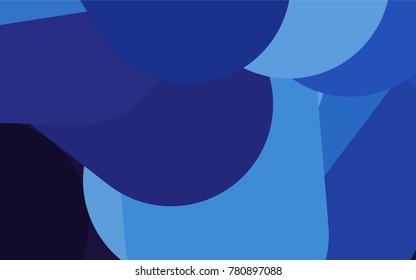 Dark BLUE vector template with repeated sticks. Modern geometrical abstract illustration with staves. The pattern can be used for websites.