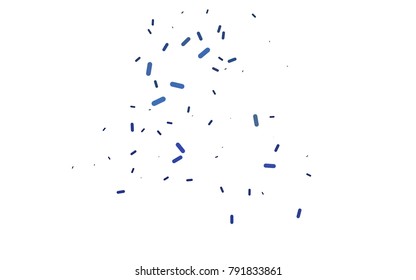 Dark BLUE vector template with repeated sticks. Modern geometrical abstract illustration with staves. The pattern can be used for medical ad, booklets, leaflets