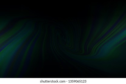Dark BLUE vector template with space stars. Modern abstract illustration with Big Dipper stars. Smart design for your business advert.