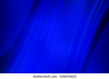 Dark BLUE vector template with space stars. Glitter abstract illustration with colorful cosmic stars. Pattern for astronomy websites.