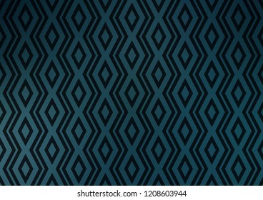 Dark BLUE vector template with sticks, squares. Shining colorful illustration with lines, rectangles. Best design for your ad, poster, banner.