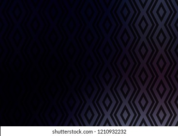 Dark BLUE vector template with sticks, squares. Modern geometric abstract illustration with lines, squares. Pattern for websites, landing pages.