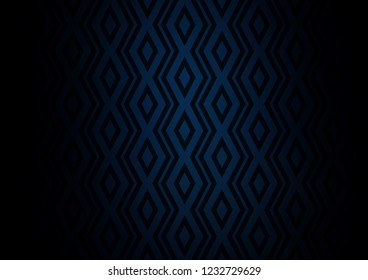 Dark BLUE vector template with sticks, squares. Shining colorful illustration with lines, rectangles. Best design for your ad, poster, banner.