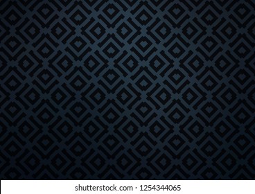 Dark BLUE vector template with sticks, squares. Glitter abstract illustration with colorful lines, rhombuses. Backdrop for TV commercials.