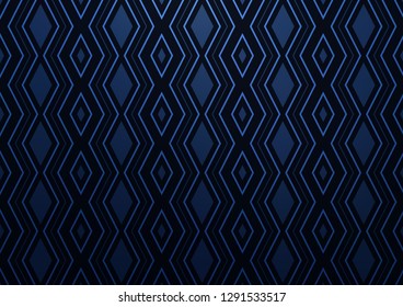 Dark BLUE vector template with sticks, squares. Modern geometric abstract illustration with lines, squares. Pattern for websites, landing pages.