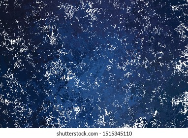 Dark BLUE vector texture with abstract forms. Modern abstract illustration with colorful random forms. Elegant design for wallpapers.