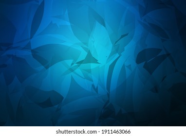 Dark BLUE vector texture with abstract poly forms. Illustration with colorful gradient shapes in abstract style. Best smart design for your business.