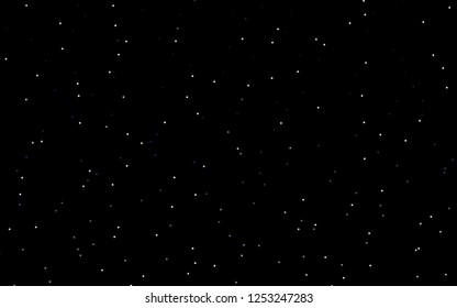 Dark BLUE vector texture with beautiful stars. Glitter abstract illustration with colored stars. The pattern can be used for websites.
