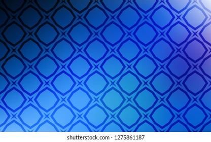 Dark BLUE vector texture with beautiful stars. Stars on blurred abstract background with gradient. Best design for your ad, poster, banner.