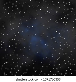 Dark BLUE vector texture with beautiful stars. Shining colorful illustration with small and big stars. Design for your business promotion.