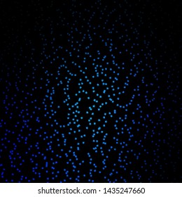 Dark BLUE vector texture with beautiful stars. Colorful illustration with abstract gradient stars. Pattern for new year ad, booklets.