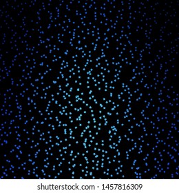 Dark BLUE vector texture with beautiful stars. Shining colorful illustration with small and big stars. Design for your business promotion.