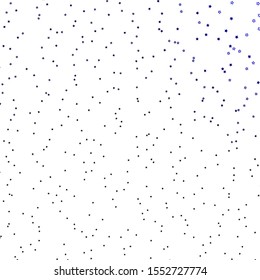 Dark BLUE vector texture with beautiful stars. Colorful illustration in abstract style with gradient stars. Design for your business promotion.