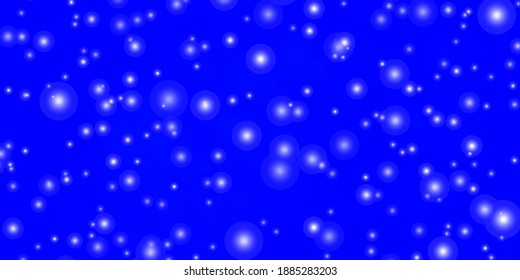 Dark BLUE vector texture with beautiful stars. Decorative illustration with stars on abstract template. Pattern for websites, landing pages.
