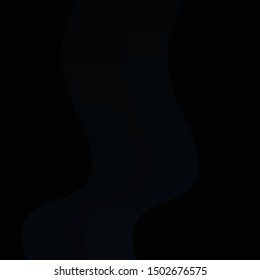 Dark BLUE vector texture with circular arc. Bright sample with colorful bent lines, shapes. Template for cellphones.