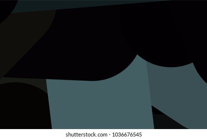 Dark BLUE vector texture with colored capsules. Capsules on blurred abstract background with gradient. Smart design for your business advert.