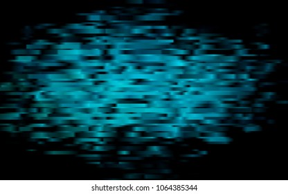 Dark BLUE vector texture with colored lines. Lines on blurred abstract background with gradient. The pattern can be used as ads, poster, banner for commercial.