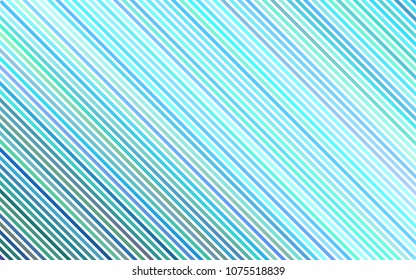 Dark BLUE vector texture with colored lines. Decorative shining illustration with lines on abstract template. Best design for your ad, poster, banner.
