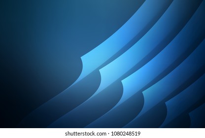 Dark BLUE vector texture with colored lines. Lines on blurred abstract background with gradient. Pattern for your busines websites.