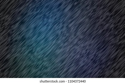 Dark BLUE vector texture with colored lines. Glitter abstract illustration with colored sticks. Best design for your ad, poster, banner.