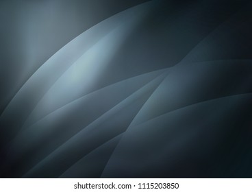 Dark BLUE vector texture with colored lines. Decorative shining illustration with lines on abstract template. The pattern can be used for websites.