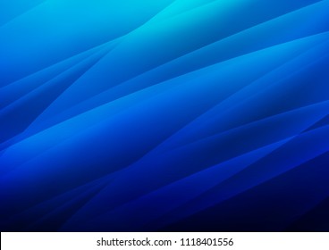 Dark BLUE vector texture with colored lines. Lines on blurred abstract background with gradient. The pattern can be used as ads, poster, banner for commercial.